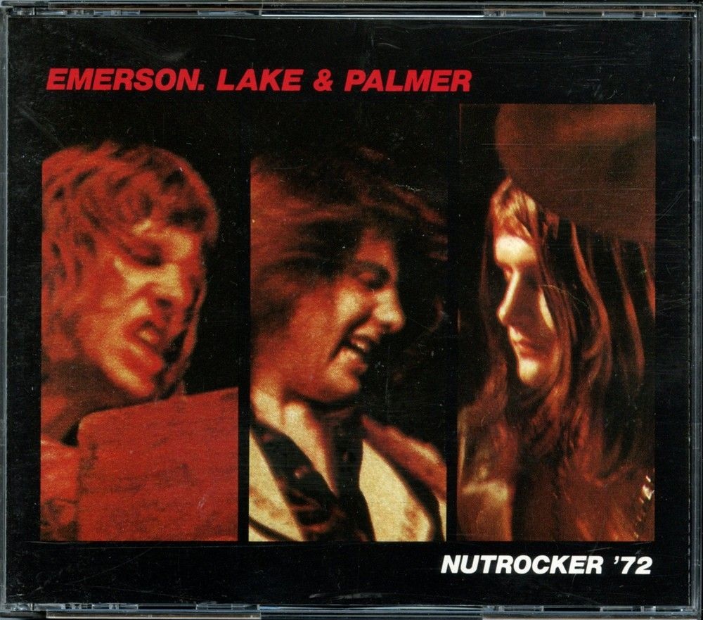 EMERSON, LAKE & PALMER – Nutrocker ’72 ( 2 CD SET ) ( Live in London, UK, November 26th, 1972 ) front cover EMERSON, LAKE & PALMER - Nutrocker '72 ( 2 CD SET ) ( Live in London, UK, November 26th, 1972 ) front cover