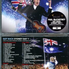 Paul McCartney – Got Back Sydney Day 1 ( 4 CD SET ) ( Merseyside ) ( Allianz Stadium, Sydney, Australia, October 27th, 2023 )