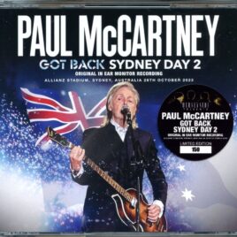 Paul McCartney - Got Back Sydney Day 2 ( 4 CD SET ) ( Merseyside ) ( Allianz Stadium, Sydney, Australia, October 28th, 2023 ) front cover
