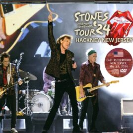 THE ROLLING STONES - Hackney New Jersey 2024 Vol 1 ( 2 CD - 1 DVD ) ( MAYFLOWER )  ( Metlife Stadium, New Jersey, May 23rd, 2024 ) front cover