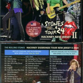 THE ROLLING STONES – Hackney New Jersey 2024 Vol 2 ( 2 CD – 1 DVD ) ( MAYFLOWER ) ( Metlife Stadium, New Jersey, May 26, 2024 )