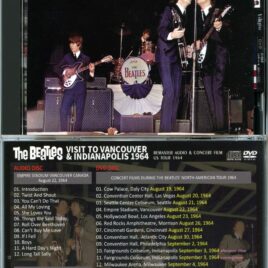 THE BEATLES – Visit To Vancouver & Indianapolis 1964 ( 1 CD – 1 DVD SET ) ( 2024 Valkyrie ) ( Live in Vancouven and Indiana 1964 )