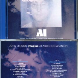 JOHN LENNON – Imagine AI Audio Companion ( 2 CD SET ) ( Superb Premium ) ( Original Analog – AI Remix Digital Collection )