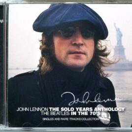 JOHN LENNON - The Solo Years Anthology ( 2 CD SET ) ( 2024 DAP ) ( The Beatles in the 70's Singles And Rare Tracks Collection ) front cover