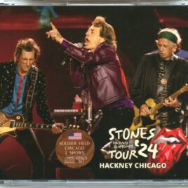 THE ROLLING STONES - Hackney Chicago 2024 ( 4 CD SET ) ( MAYFLOWER ) ( Soldier Field, Chicago, IL, USA, June 27th and 30th, 2024 ) front cover
