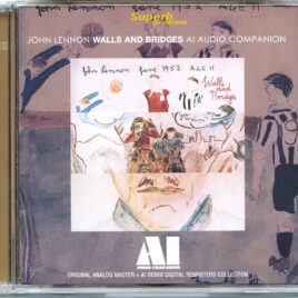 JOHN LENNON - Wall And Bridges AI Audio Companion ( 2 CD SET ) ( SUPERB PREMIUM ) ( Original Analog Master, Quad Remix plus AI Backing Tracks ) front cover