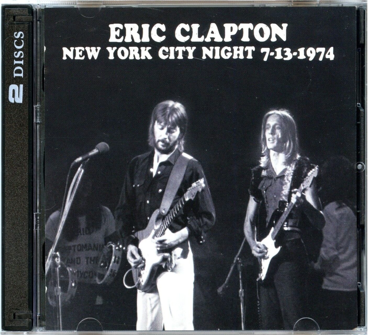 Eric Clapton – New York City Night ( 2CD ) ( Moonchild ) ( MSG, New York, NY, USA, July 13th, 1974 ) front cover Eric Clapton - New York City Night ( 2CD ) ( Moonchild ) ( MSG, New York, NY, USA, July 13th, 1974 ) front cover