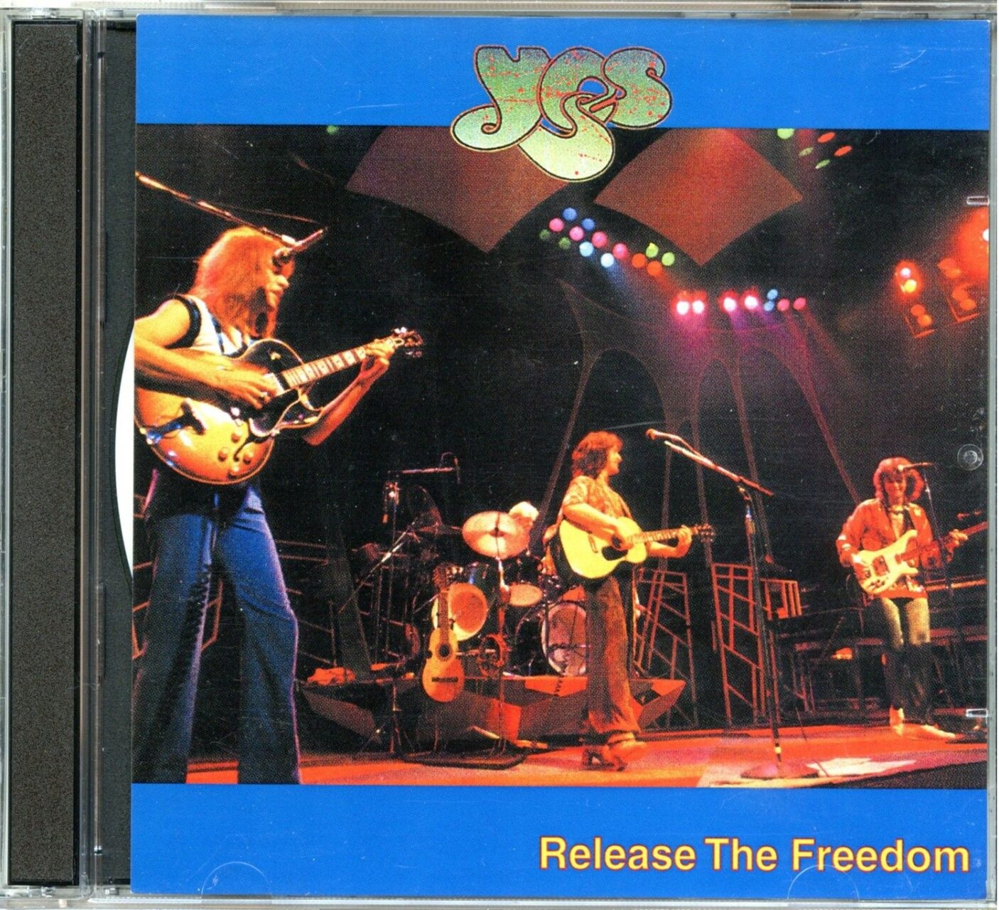 YES – Release The Freedom ( 2 CD SET ) ( Civic Center, Providence, RI, September 1st, 1978 ) front cover YES - Release The Freedom ( 2 CD SET ) ( Civic Center, Providence, RI, September 1st, 1978 ) front cover