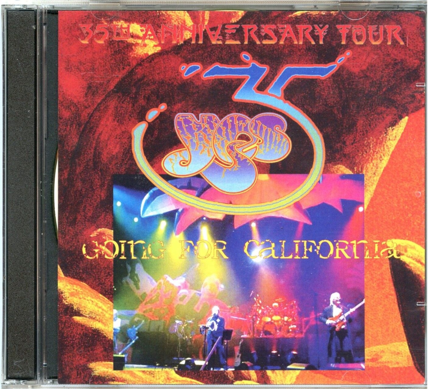 YES – Going for California ( 2 CD SET ) ( Blue Cafe ) ( HP Pavilion, San Jose, CA, USA, April 17th, 2004 ) front cover YES - Going for California ( 2 CD SET ) ( Blue Cafe ) ( HP Pavilion, San Jose, CA, USA, April 17th, 2004 ) front cover