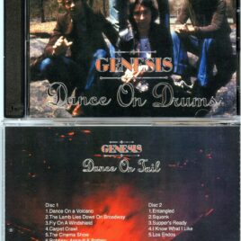 GENESIS – Dance On Drums ( 2 CD SET ) ( Blue Cafe ) ( Olympiahalle, Munchen, Germany, June 27th, 1976 )
