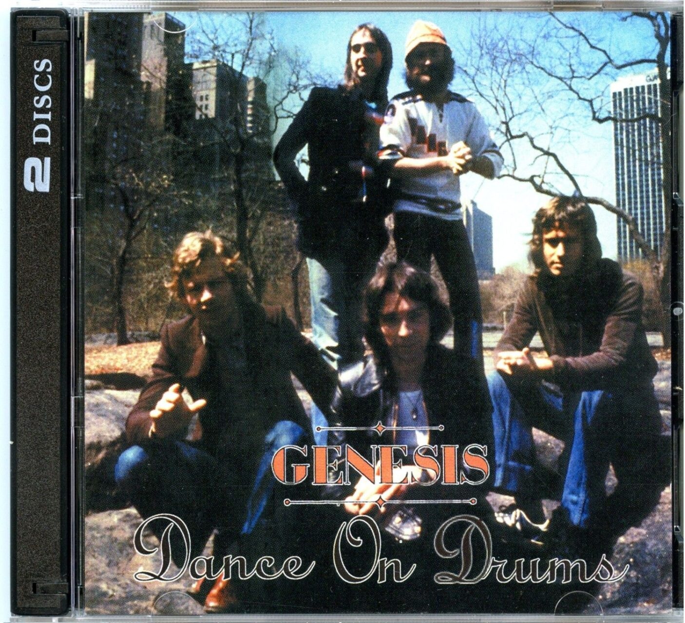 GENESIS – Dance On Drums ( 2 CD SET ) ( Blue Cafe ) ( Olympiahalle, Munchen, Germany, June 27th, 1976 ) front cover GENESIS - Dance On Drums ( 2 CD SET ) ( Blue Cafe ) ( Olympiahalle, Munchen, Germany, June 27th, 1976 ) front cover