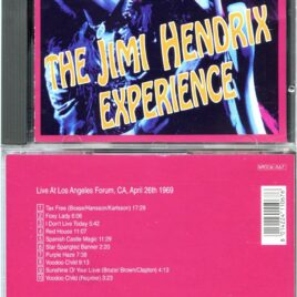 JIMI HENDRIX – Los Angeles 1969 ( WPOCM ) Los Angeles Forum, CA, USA, April 26th, 1969 )