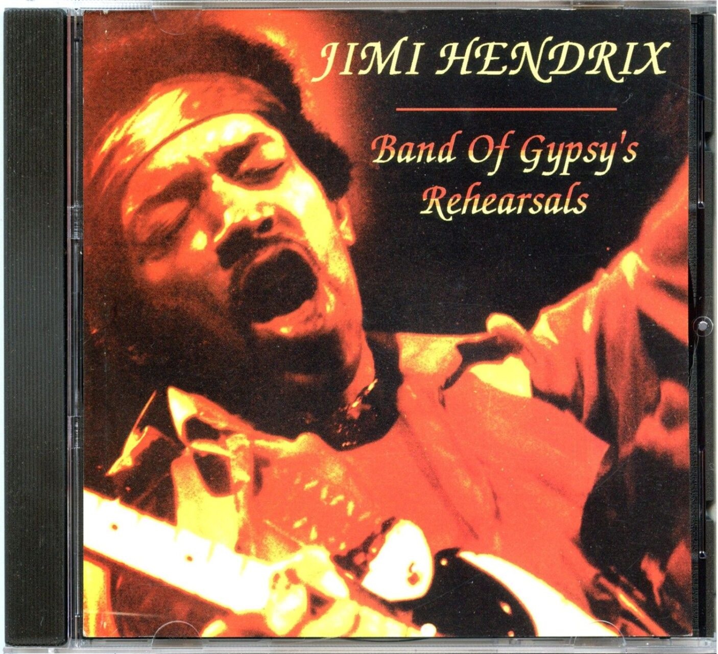 JIMI HENDRIX – Band Of Gypsy’s Rehearsals KK-003 ( Rehearsal Sessions Juggy Studios December 1969 ) front cover JIMI HENDRIX - Band Of Gypsy's Rehearsals KK-003 ( Rehearsal Sessions Juggy Studios December 1969 ) front cover