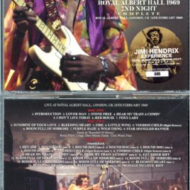 JIMI HENDRIX – Royal Albert Hall 1969 2nd Night Complete ( 3 CD SET ) ( Soundboard From R.A.H. London, UK, February 24th, 1969 )