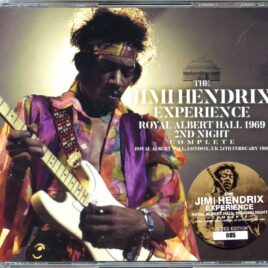 JIMI HENDRIX - Royal Albert Hall 1969 2nd Night Complete ( 3 CD SET ) ( Soundboard From R.A.H. London, UK, February 24th, 1969 ) front cover