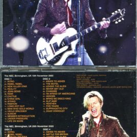 DAVID BOWIE – Birmingham 2003 ( 4 CD SET ) ( Wardour ) ( The NEC , Birmingham, UK, November 19th and 20th, 2003 )