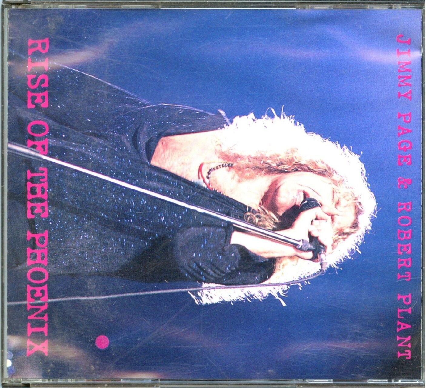 LED ZEPPELIN – Page And Plant – Rise Of The Phoenix ( 2 CD SET ) ( Phoenix, Arizona, USA, May 10th, 1995 ) front cover LED ZEPPELIN - Page And Plant - Rise Of The Phoenix ( 2 CD SET ) ( Phoenix, Arizona, USA, May 10th, 1995 ) front cover