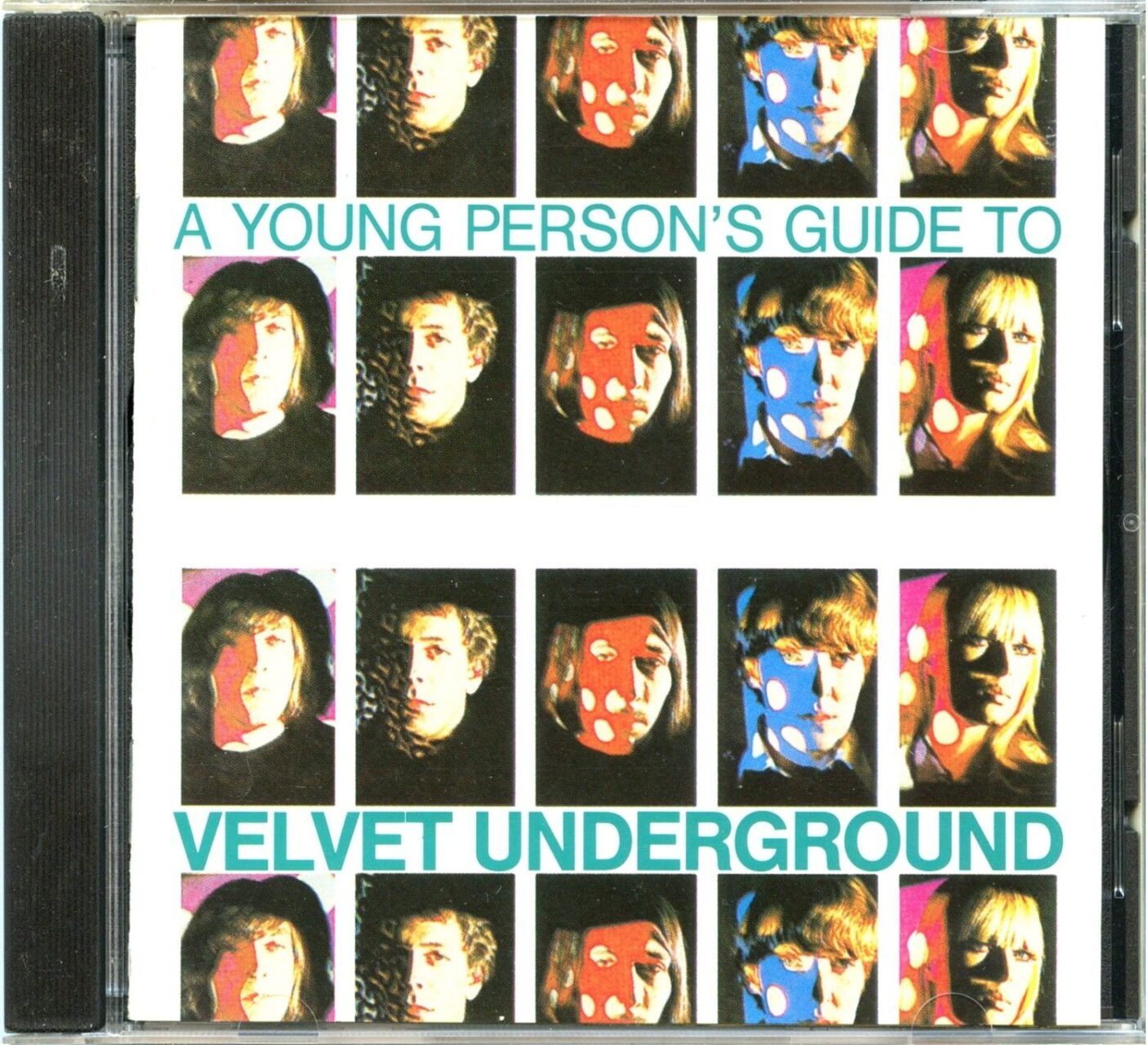 Lou Reed Velvet Underground – A Young Person’s Guide To VU ( Demos, Alternate Mixes, Flexis, Rehearsals plus Live takes ) front cover Lou Reed Velvet Underground - A Young Person's Guide To VU ( Demos, Alternate Mixes, Flexis, Rehearsals plus Live takes ) front cover