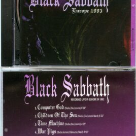 Black Sabbath – Europe 1993 ( Golden Stars ) ( Recorded Live During the 1993 European Tour )