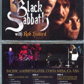 Black Sabbath – Costa Mesa 1992 ( 3 CD SET ) ( With Rob Halford Pacific Amphitheater, Costa Mesa, CA, USA, November 14th & 15th , 1992 )
