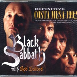 Black Sabbath - Costa Mesa 1992 ( 3 CD SET ) ( With Rob Halford Pacific Amphitheater, Costa Mesa, CA, USA, November 14th & 15th , 1992 ) front cover