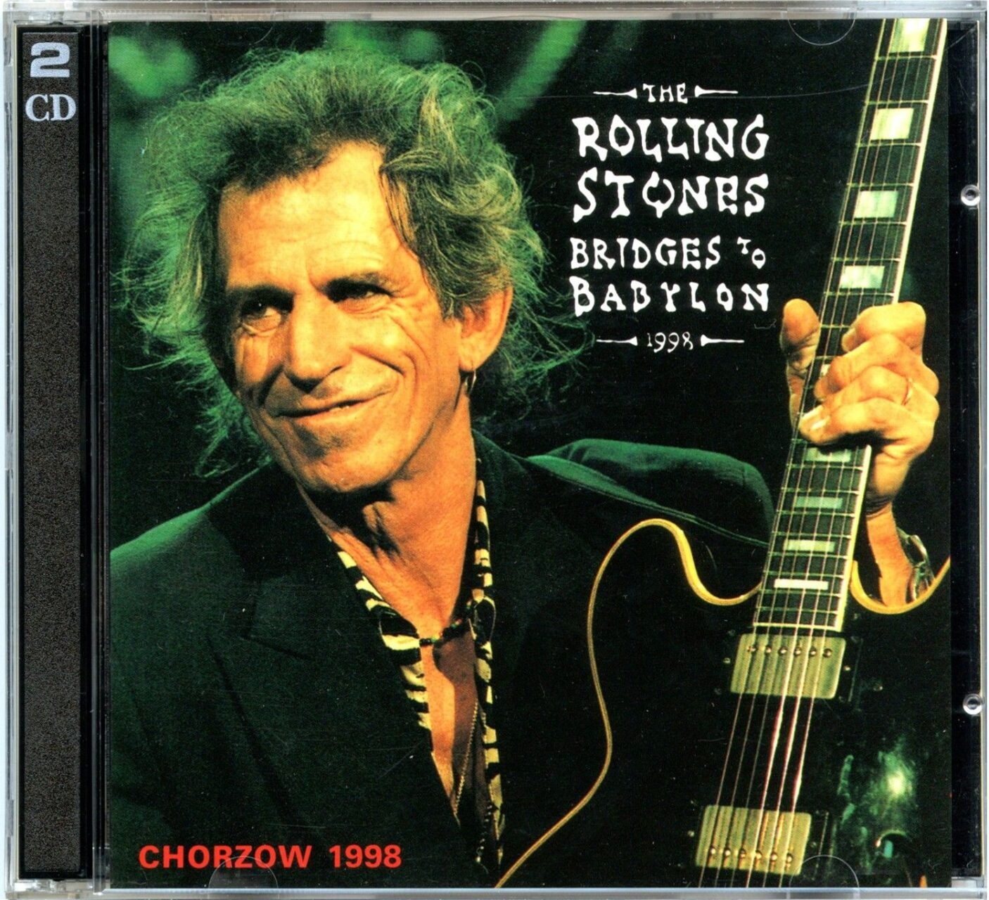 THE ROLLING STONES – Chorzow 1998 ( 2 CD SET ) ( Vinyl Gang ) ( Slaski Stadium, Chorzow, Poland, August 14th, 1998 ) front cover THE ROLLING STONES - Chorzow 1998 ( 2 CD SET ) ( Vinyl Gang ) ( Slaski Stadium, Chorzow, Poland, August 14th, 1998 ) front cover