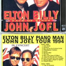 Elton John Billy Joel – Face Of Kings Piano Man Tour 1994 ( 2 CD SET ) ( Three Rivers Stadium ,Pittsburgh, PA, USA, August 2nd, 1994 )
