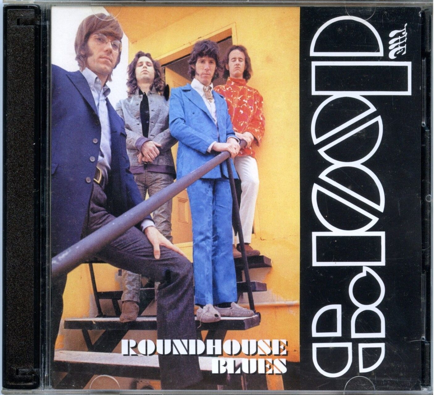 The Doors – Roundhouse Blues ( 2 CD SET ) ( STTP ) ( Round House London, UK, Sept 7th & 8th, 1968, plus bonustracks various locations ) front cover The Doors - Roundhouse Blues ( 2 CD SET ) ( STTP ) ( Round House London, UK, Sept 7th & 8th, 1968, plus bonustracks various locations ) front cover