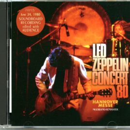 LED ZEPPELIN - Hannover Messe Multiband Remaster ( 2 CD SET ) ( WENDY ) ( Messehalle Hannover, Germany, June 24th, 1980 ) front cover