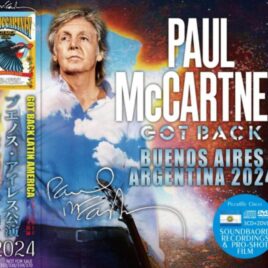 PAUL McCARTNEY – Got Back Argentina 2024 ( 3 cd – 2 dvd ) (Piccadilly Circus) ( Live at River Plate Stadium , Buenos Aires Argentina , October 5th , 2024 )