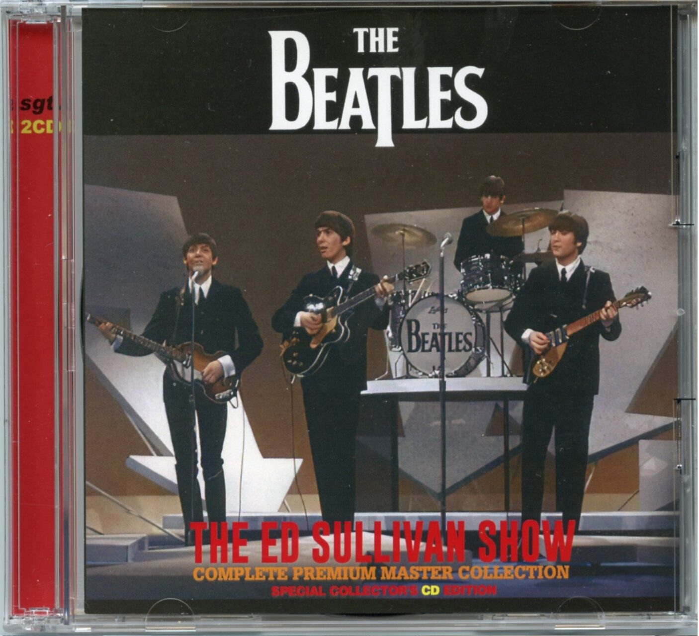 The Beatles – The Ed Sullivan Show Complete Premium Master Collection ( 2 CD ) ( SGT ) front cover The Beatles - The Ed Sullivan Show Complete Premium Master Collection ( 2 CD ) ( SGT ) front cover