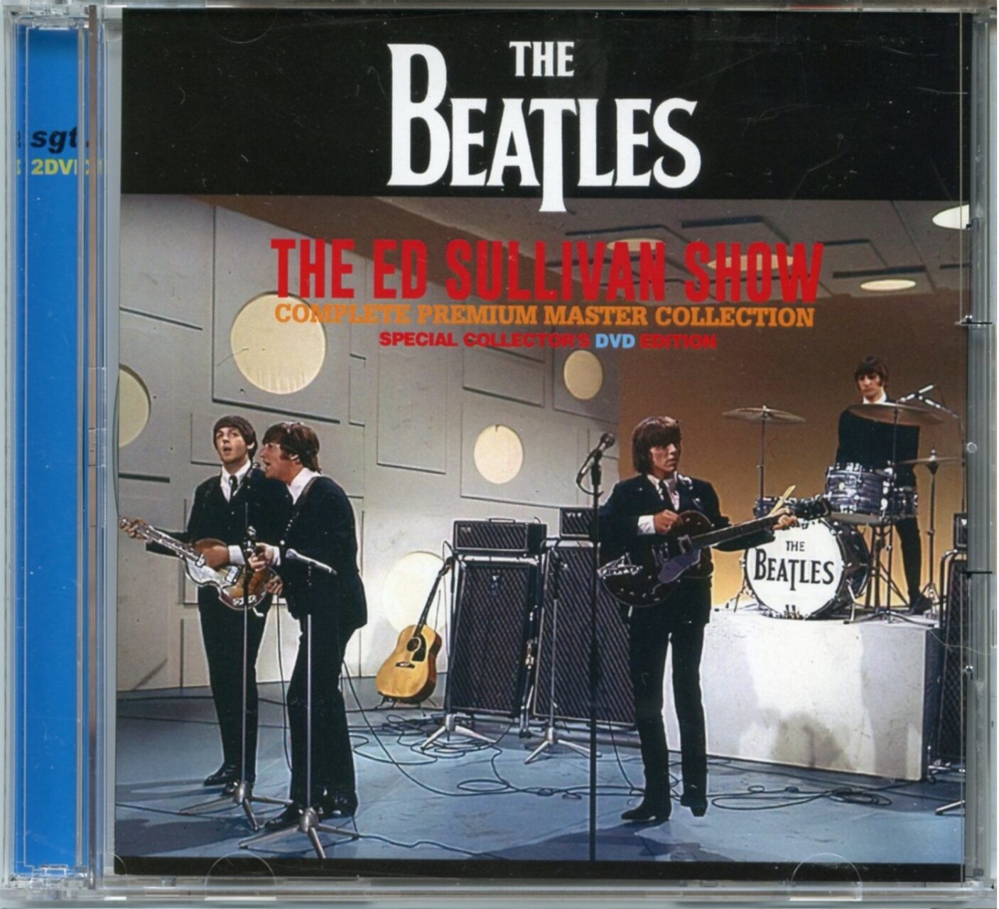The Beatles – The Ed Sullivan Show Complete Premium Master Collection ( 2 DVD ) ( SGT ) front cover The Beatles - The Ed Sullivan Show Complete Premium Master Collection ( 2 DVD ) ( SGT ) front cover