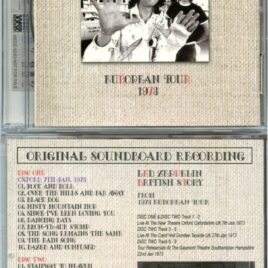 Led Zeppelin- British Story European Tour 1973 (2 cd Set) (Live at Oxford, Tayside & Southampton, UK, January 7th, 27th & 22nd, 1973 ) (Wendy)