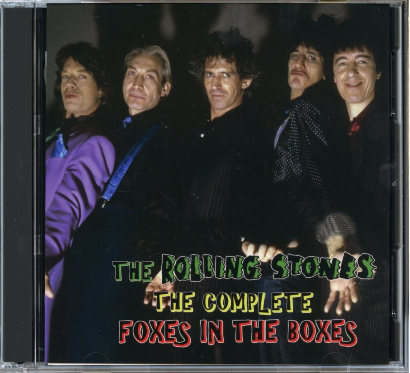 The Rolling Stones – The complete Foxes in the boxes (2 CD Set) (Mayflower) ( Pathe Marconi, Hit Factory, Long View Studios and more ) front cover The Rolling Stones - The complete Foxes in the boxes (2 CD Set) (Mayflower) ( Pathe Marconi, Hit Factory, Long View Studios and more ) front cover
