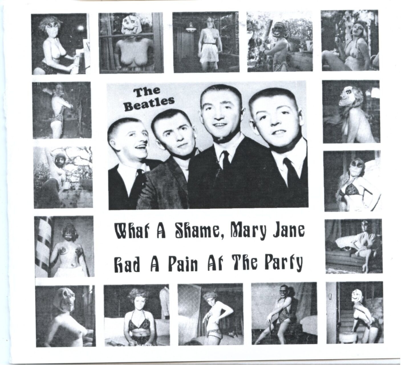 The Beatles – What a Shame Mary Jane had a pain at the party ( TMOQ ) front cover The Beatles - What a Shame Mary Jane had a pain at the party ( TMOQ ) front cover