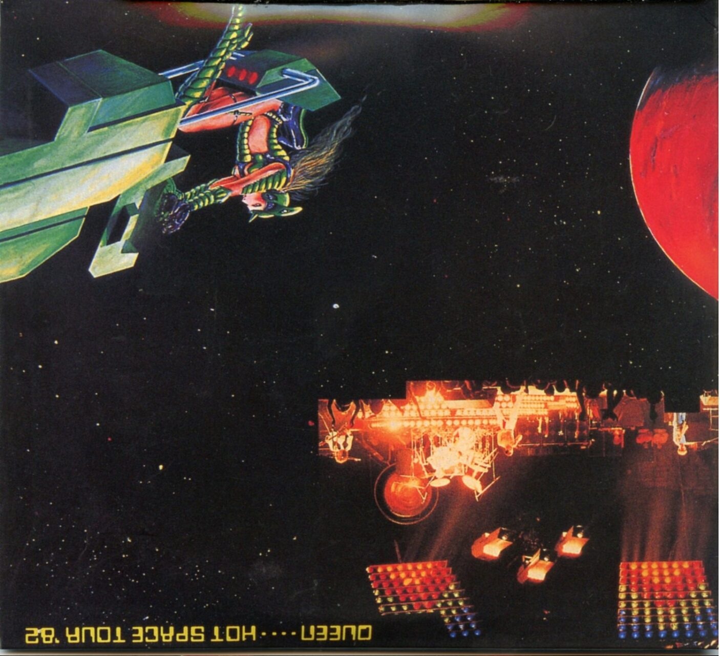 Queen – Hot Space Tour 82 (LA The Forum September 15th, 1982 & more ) front cover Queen - Hot Space Tour 82 (LA The Forum September 15th, 1982 & more ) front cover