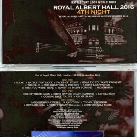 David Gilmour – Royal Albert Hall 2016 4th Night ( 3 CD SET )( SIGMA ) ( RAH, London, UK, September 29th, 2016 )