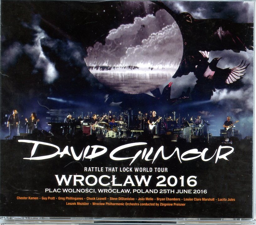 David Gilmour – Wroclaw 2016 ( 3 CD SET )( SIGMA ) ( Live at Plac Wolnosci, Wroclaw, Poland , June 25th, 2016 ) front cover David Gilmour - Wroclaw 2016 ( 3 CD SET )( SIGMA ) ( Live at Plac Wolnosci, Wroclaw, Poland , June 25th, 2016 ) front cover