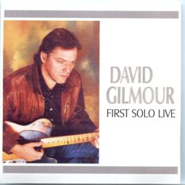 David Gilmour - First Solo Live ( 2 CD SET ) ( About Face European Tour , Live at National Stadium, Dublin, Ireland, March 31st, 1984 ) front cover
