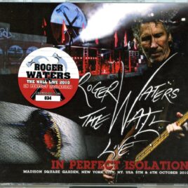 Roger Waters - In Perfect Isolation - The Wall Live ( 4 CD SET )( LEM ) ( Madison Square Garden, NYC, USA, October 5th and 6th, 2010 ) front cover