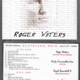 Roger Water – In The Flesh  ( 3 cd set )    ( Cleveland 99 )