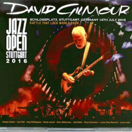 David Gilmour - Jazz Open Stuttgart 2016 ( 3 CD SET )( SIGMA ) ( Schlossplatz, Stuttgart, Germany, July 14th, 2016 ) front cover