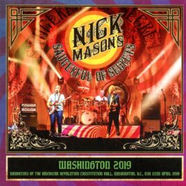Nick Mason - Washington 2019 ( 2 CD SET ) ( American Revolution Constitution Hall, Washington, DC, USA, April 22nd, 2019 ) front cover