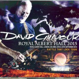 David Gilmour - Royal Albert Hall 2015 ( 6 CD SET ) ( AMITY ) ( Royal Albert Hall, London UK , September 23rd, 24th and 25th , 2015 ) front cover