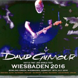 David Gilmour - Wiesbaden 2016 ( 3 CD SET )( SIGMA ) ( Bowling Green, Wiesbaden, Germany, July 18th, 2018 ) front cover