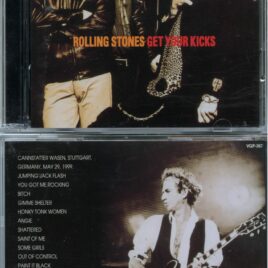 THE ROLLING STONES – Get Your Kicks ( 2 CD SET ) ( Vinyl Gang ) ( Cannisttater Waser, Stuttgart, Germany, May 29th, 1999 )