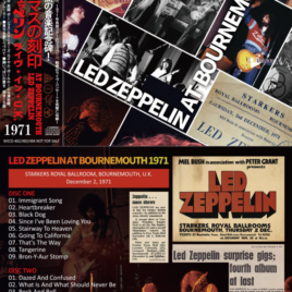 Led Zeppelin – At Bournemouth ( 3 CD SET ) ( 2025 WENDY ) ( Live at Starskers Royal Ballroom, Bournemouth, UK, December 2nd, 1971 )