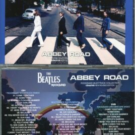 THE BEATLES – Abbey Road Rockband Multitrack Collection (2 CD – 1 DVD SET )( GOLDIES )( Rockband Multitracks Remix, Mutitracks Instrumentals plus Rockband Dreamscape Video )