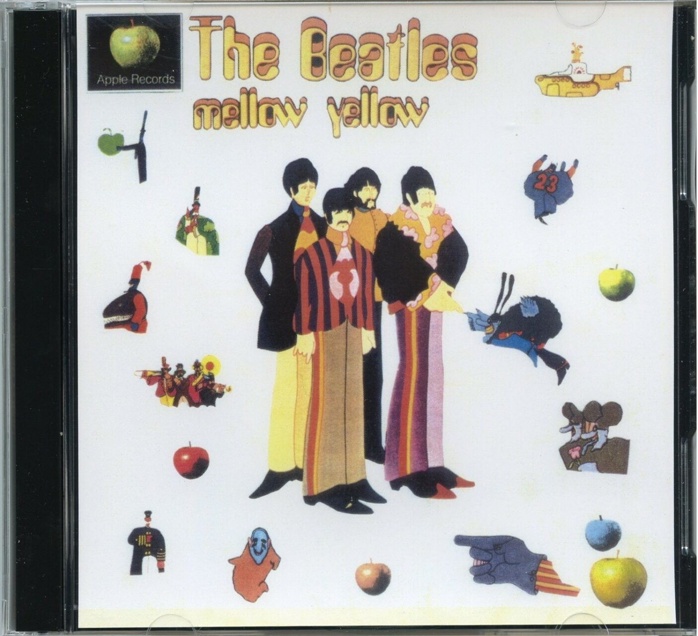THE BEATLES – Mellow Yellow ( ABC Presents The STARR DJ of all time. Ringo’s Yellow Submarine – A Voyage Through Beatles Magic.) front cover THE BEATLES - Mellow Yellow ( ABC Presents The STARR DJ of all time. Ringo's Yellow Submarine – A Voyage Through Beatles Magic.) front cover