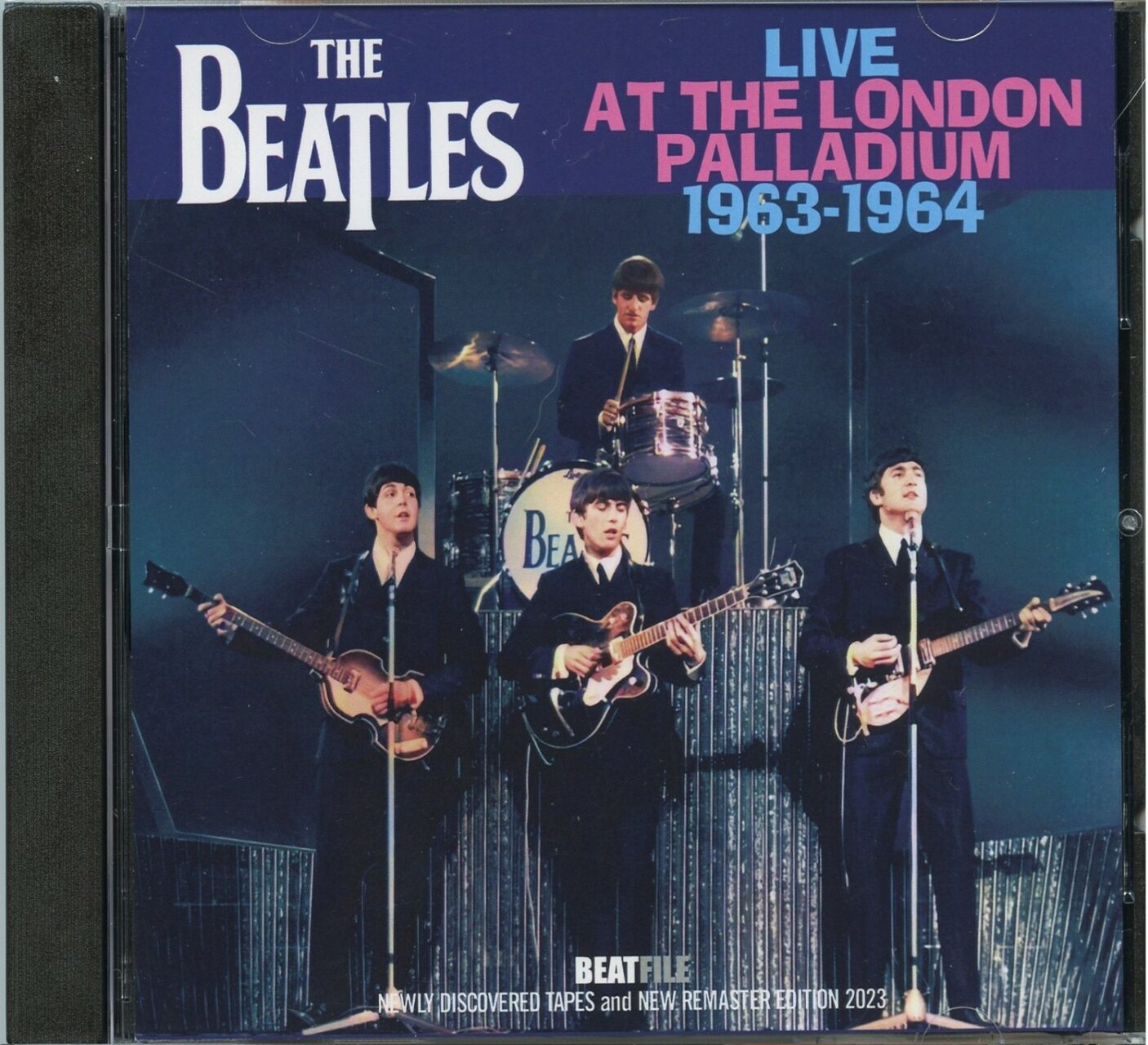 THE BEATLES – Live At The London Palladium 1963 / 1964 9 BEATFILE ) ( New Discovered Tapes And New Remaster Edition ) front cover THE BEATLES - Live At The London Palladium 1963 / 1964 9 BEATFILE ) ( New Discovered Tapes And New Remaster Edition ) front cover